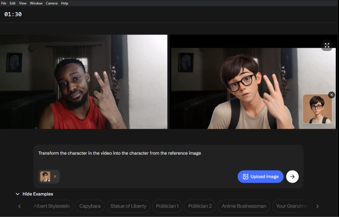 Video Lipsync AI demo